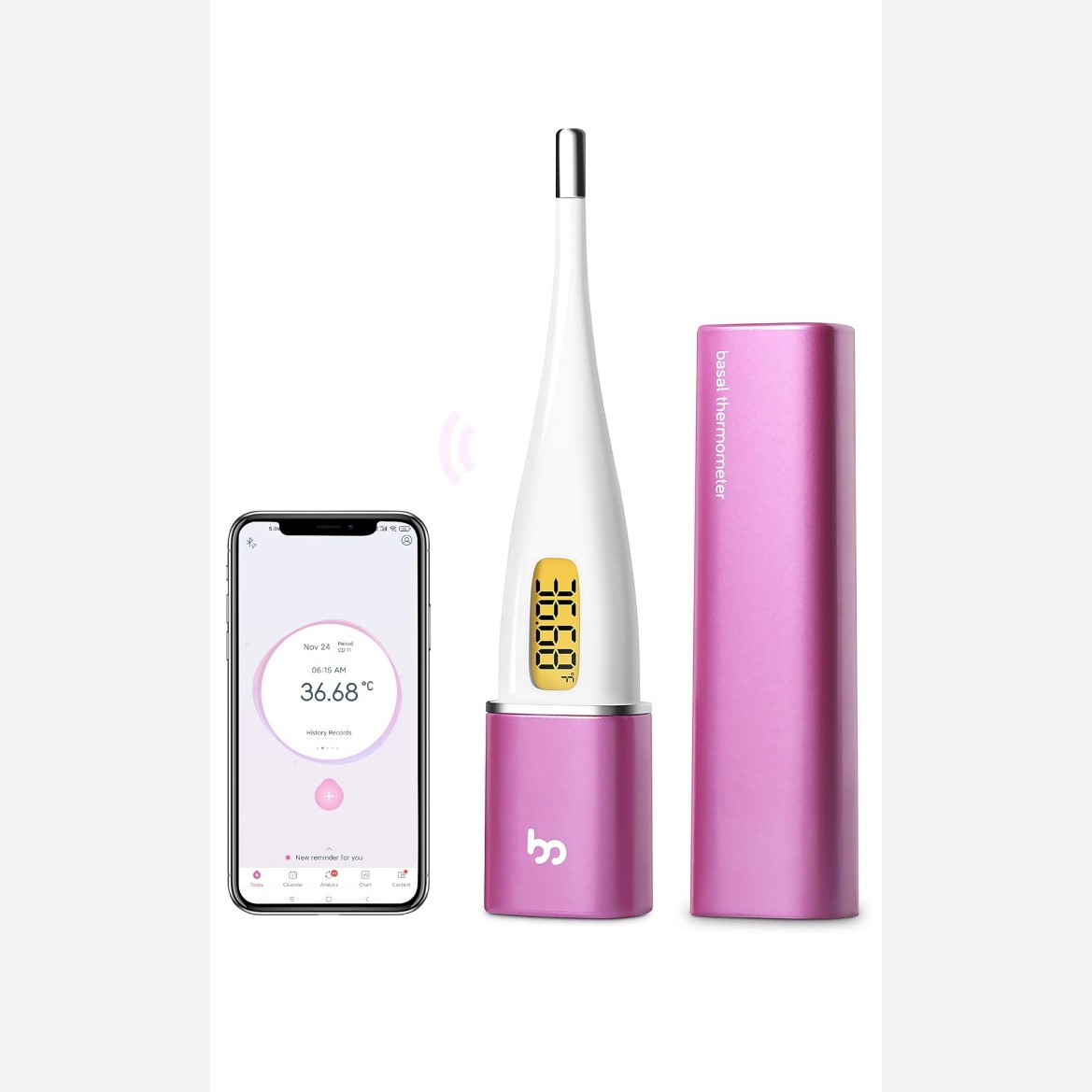 دماسنج بارداری Femometer Vinca II (ترمومتر تخمک‌گذاری هوشمند BBT)