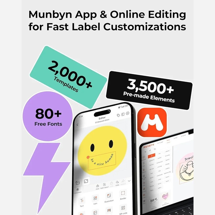 پرینتر لیبل زن حرارتی MUNBYN مدل ITPP130B