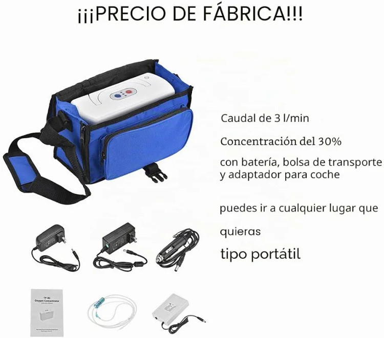 دستگاه اکسیژن ساز قابل حمل استاندارد